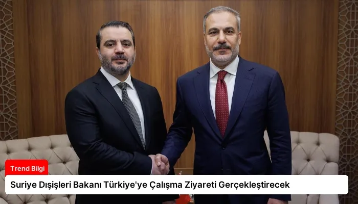 Suriye Dışişleri Bakanı Türkiye’ye Çalışma Ziyareti Gerçekleştirecek