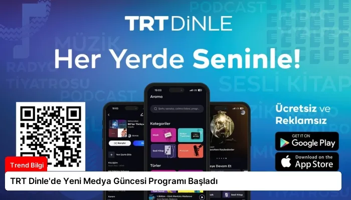 TRT Dinle’de Yeni Medya Güncesi Programı Başladı