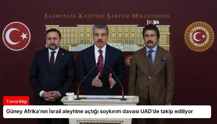 Güney Afrika’nın İsrail aleyhine açtığı soykırım davası UAD’de takip ediliyor