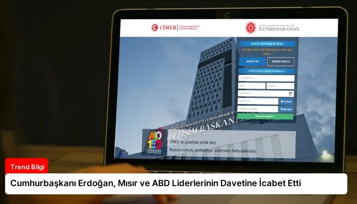 Cumhurbaşkanı Erdoğan, Mısır ve ABD Liderlerinin Davetine İcabet Etti