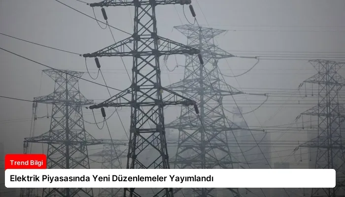 Elektrik Piyasasında Yeni Düzenlemeler Yayımlandı