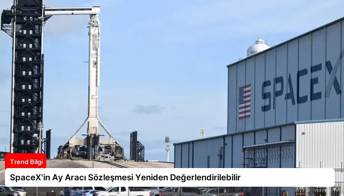 SpaceX’in Ay Aracı Sözleşmesi Yeniden Değerlendirilebilir