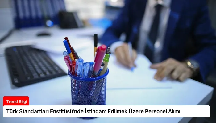 Türk Standartları Enstitüsü’nde İstihdam Edilmek Üzere Personel Alımı