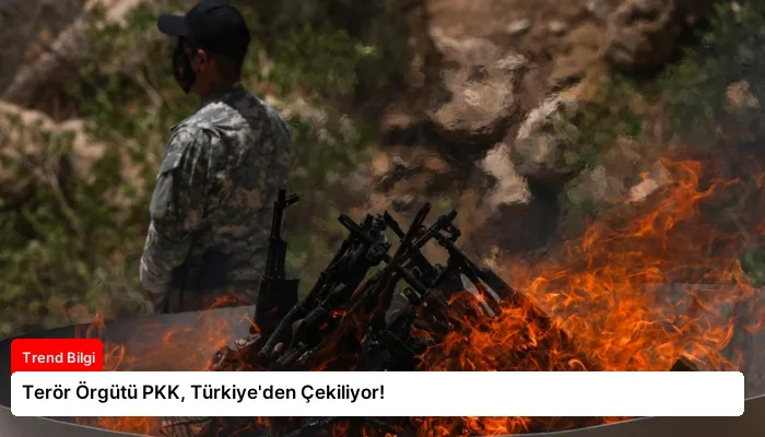 Terör Örgütü PKK, Türkiye’den Çekiliyor!