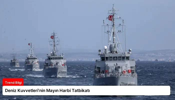 Deniz Kuvvetleri’nin Mayın Harbi Tatbikatı