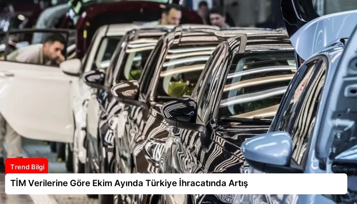 TİM Verilerine Göre Ekim Ayında Türkiye İhracatında Artış