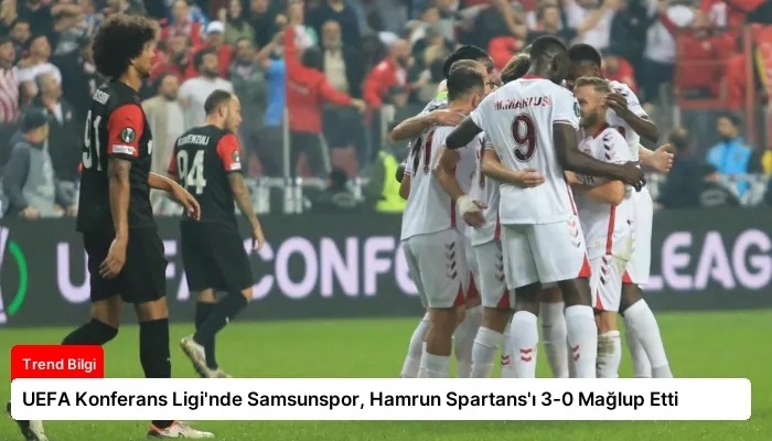 UEFA Konferans Ligi’nde Samsunspor, Hamrun Spartans’ı 3-0 Mağlup Etti
