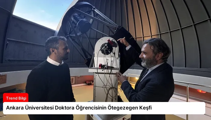 Ankara Üniversitesi Doktora Öğrencisinin Ötegezegen Keşfi