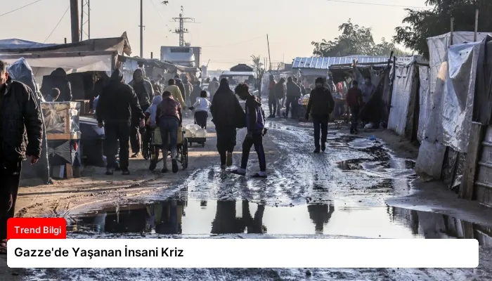 Gazze’de Yaşanan İnsani Kriz