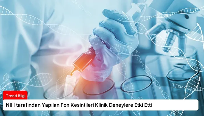 NIH tarafından Yapılan Fon Kesintileri Klinik Deneylere Etki Etti