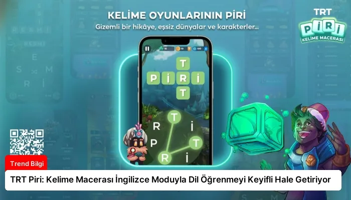 TRT Piri: Kelime Macerası İngilizce Moduyla Dil Öğrenmeyi Keyifli Hale Getiriyor
