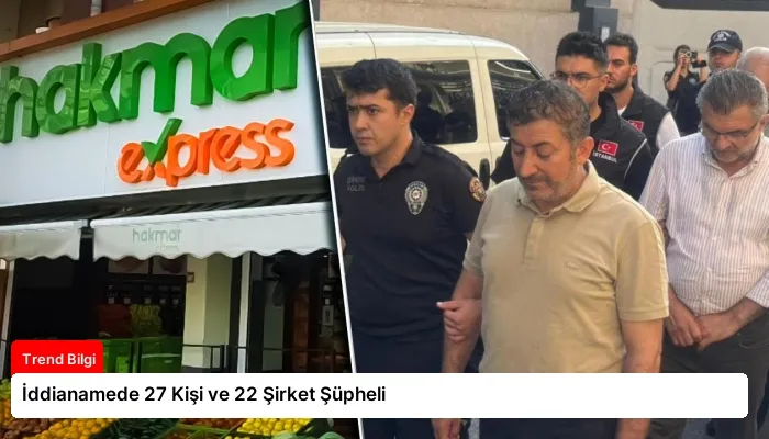 İddianamede 27 Kişi ve 22 Şirket Şüpheli