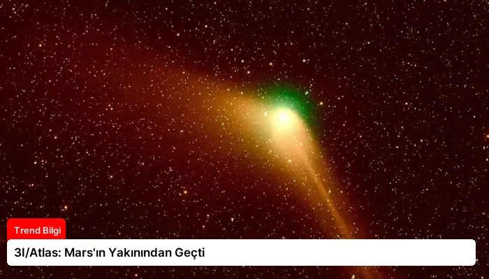 3I/Atlas: Mars’ın Yakınından Geçti