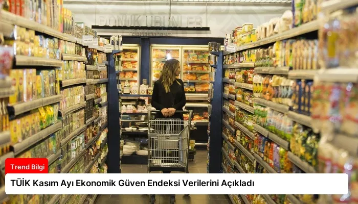 TÜİK Kasım Ayı Ekonomik Güven Endeksi Verilerini Açıkladı