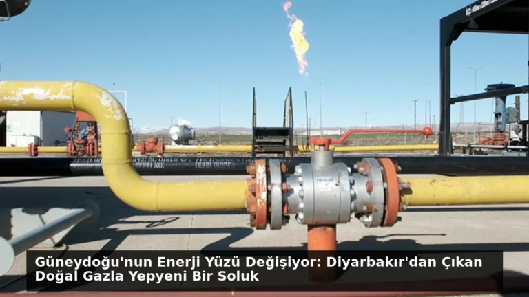 Güneydoğu’nun Enerji Yüzü Değişiyor: Diyarbakır’dan Çıkan Doğal Gazla Yepyeni Bir Soluk