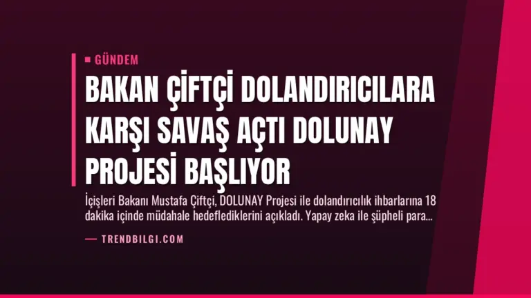 Bakan Çiftçi Dolandırıcılara Karşı Savaş Açtı DOLUNAY Projesi Başlıyor
