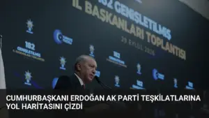 Cumhurbaşkanı Erdoğan AK Parti teşkilatlarına yol haritasını çizdi