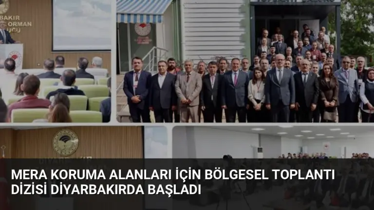 Mera Koruma Alanları İçin Bölgesel Toplantı Dizisi Diyarbakırda Başladı